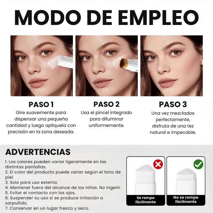 Base de maquillaje coreana 2 en 1: encuentra tu tono y realza tu piel