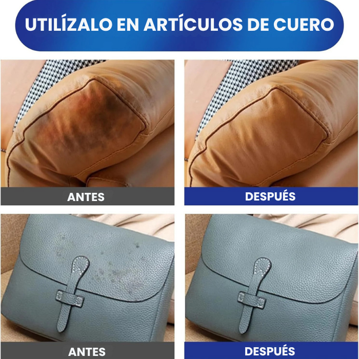 Crema limpiadora y acondicionadora de cuero todo en uno: restaura, protege y da brillo