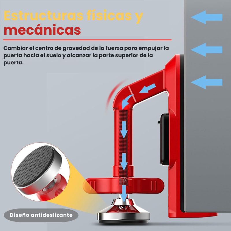 Tope de Puerta Portátil con Alarma