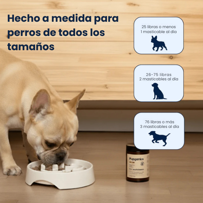 Pupganics Multivitamin Detiene la picazón y las zonas irritadas de forma natural