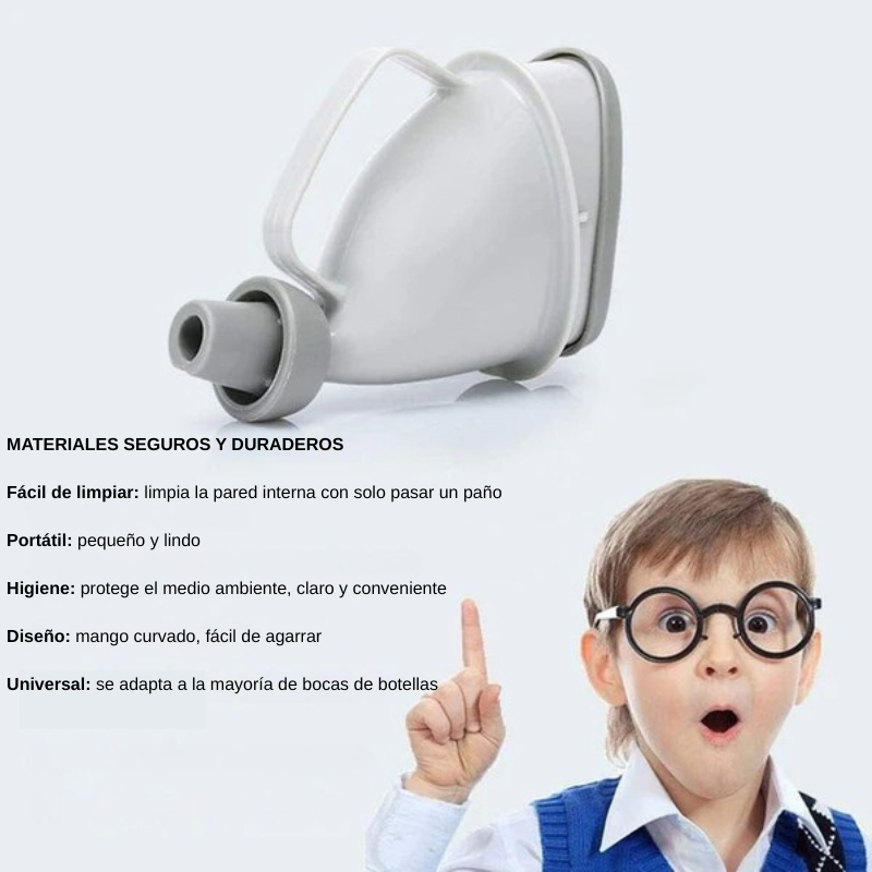 Urinario portátil para emergencias