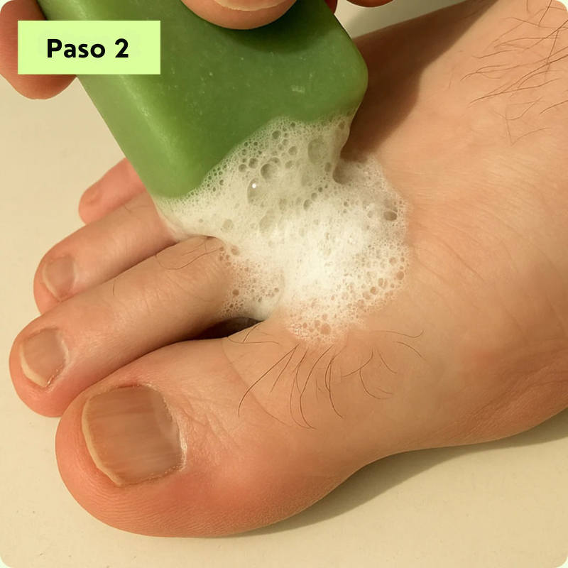 Jabón en barra para el alivio de hongos Loravey®