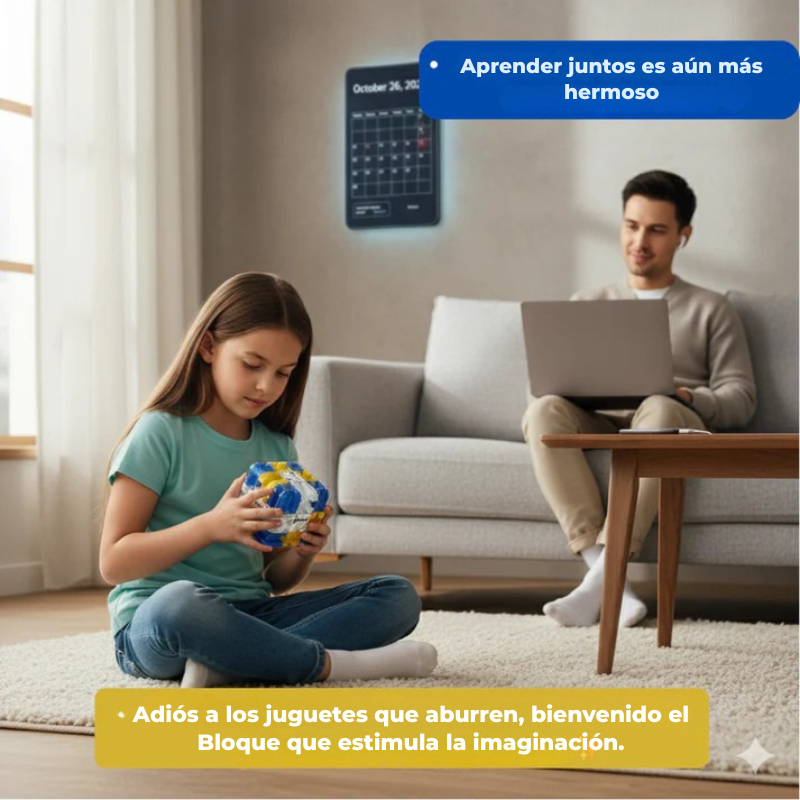 cubo laberinto 3D: ¡convierte la lógica en diversión™!