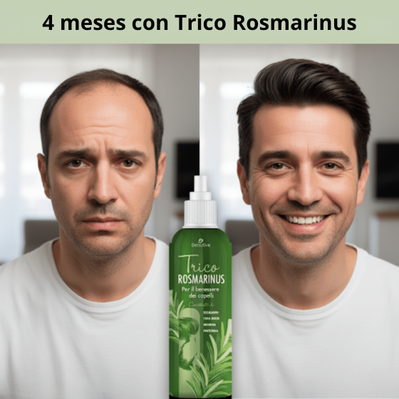 Detén la caída y recupera tu melena de hace 10 años con Trico Rosmarinus