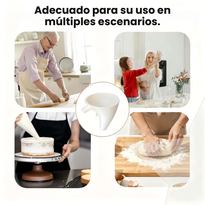 Embudo para harina para batidora KitchenAid