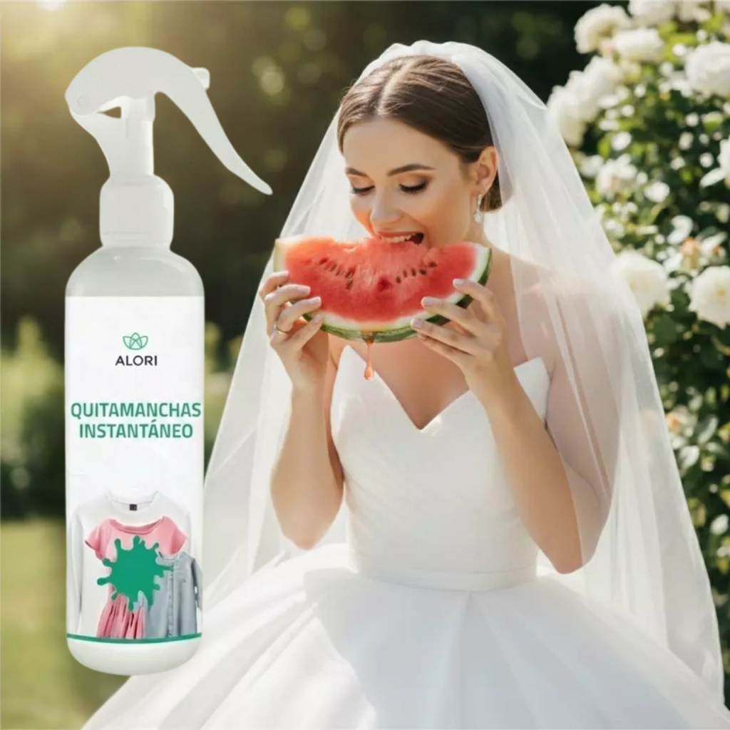 ¡Elimina las manchas al instante, en cualquier momento y lugar!