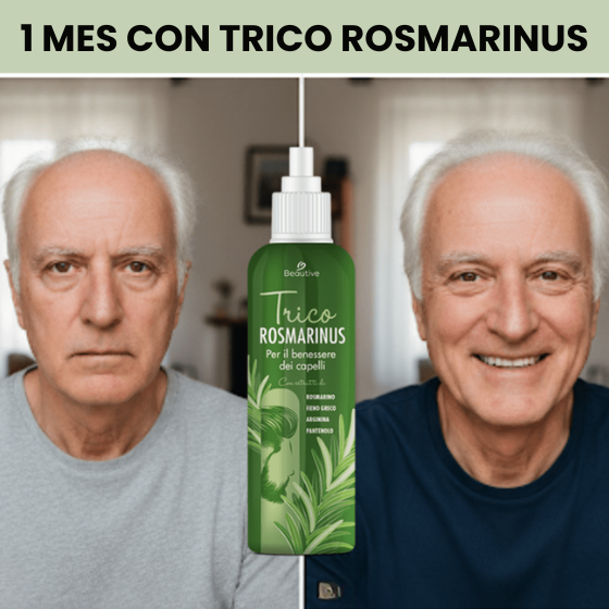 Detén la caída y recupera tu melena de hace 10 años con Trico Rosmarinus