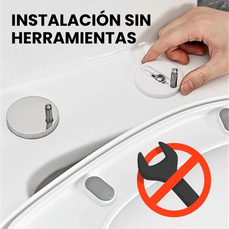 Tornillos para fijación de tapa inodoro