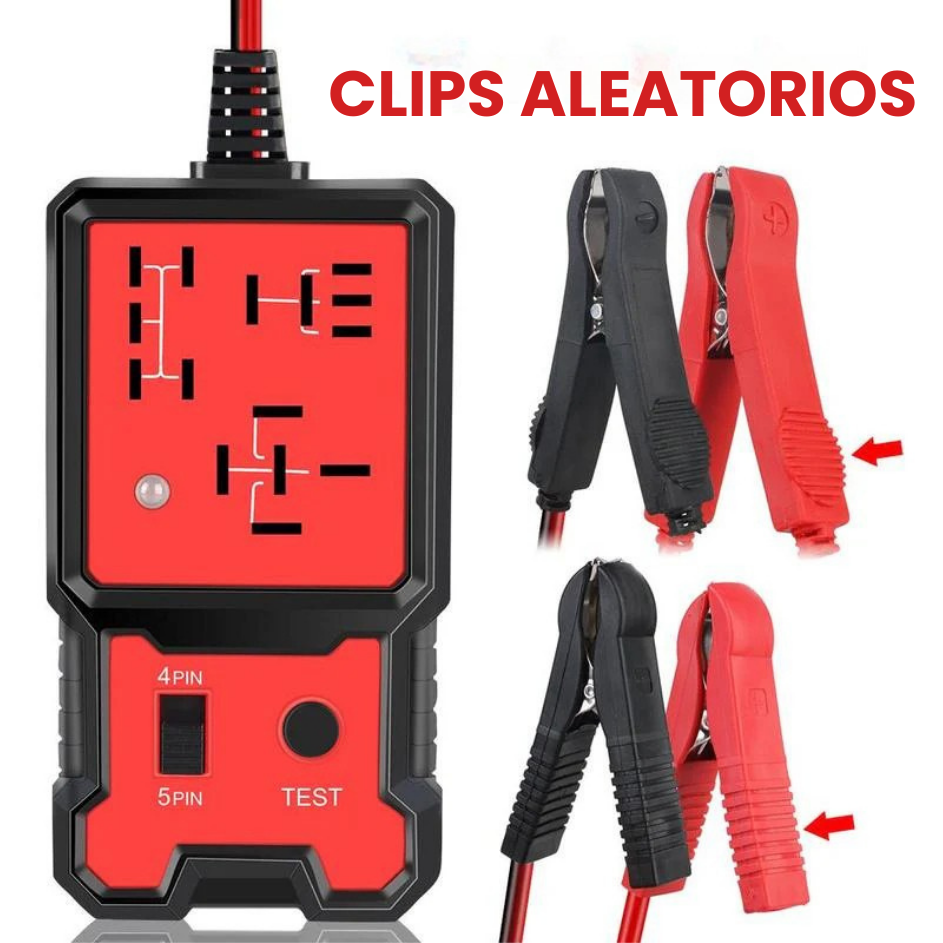 Comprobador de relés automotrices!