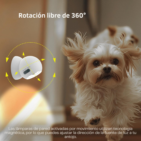 PAGA 1 LLEVA 2 Luces led superbrillantes con opción de sensor de movimiento