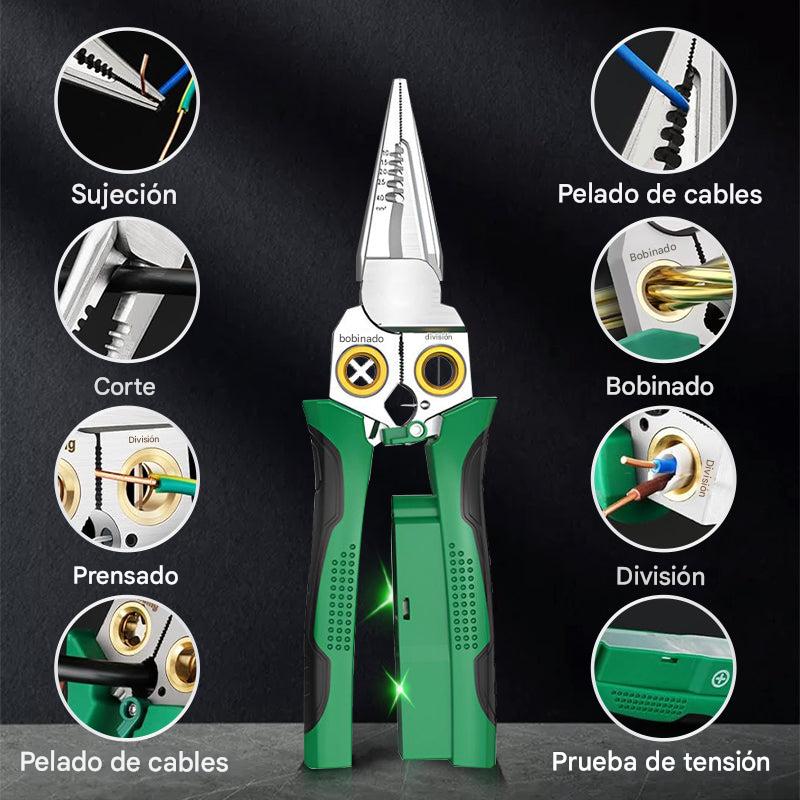 Pelacables multifuncionales 8 en 1 con prueba eléctrica