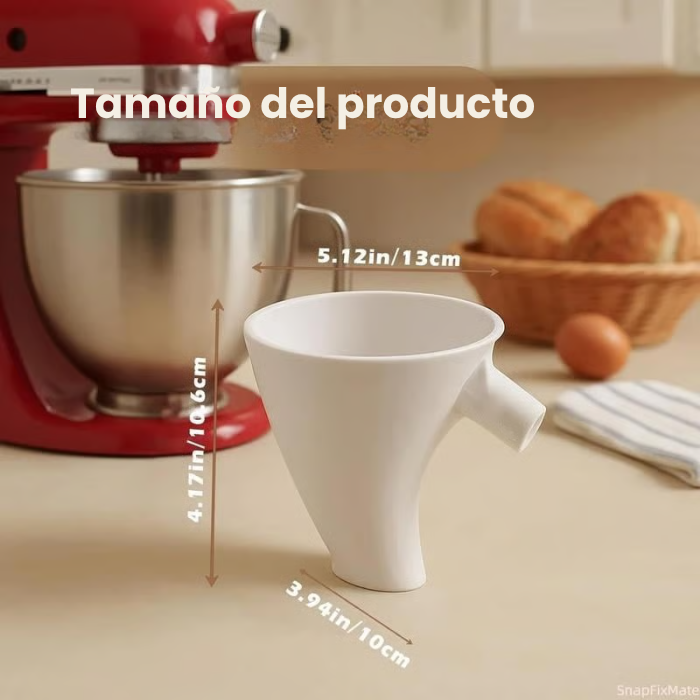 Embudo para harina para batidora KitchenAid