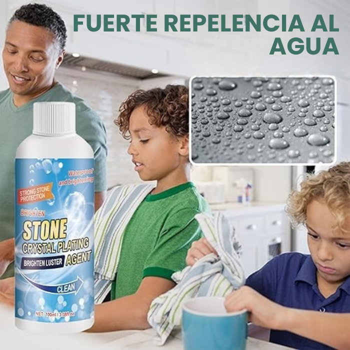 Restaura, renueva, pule y devuelve instantáneamente cualquier piso, azulejo, objeto y superficie a su estado original