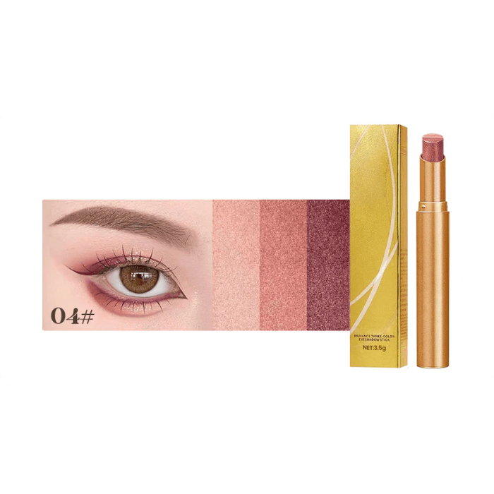 Sombra de ojos en barra 3 en 1 resplandor instantáneo