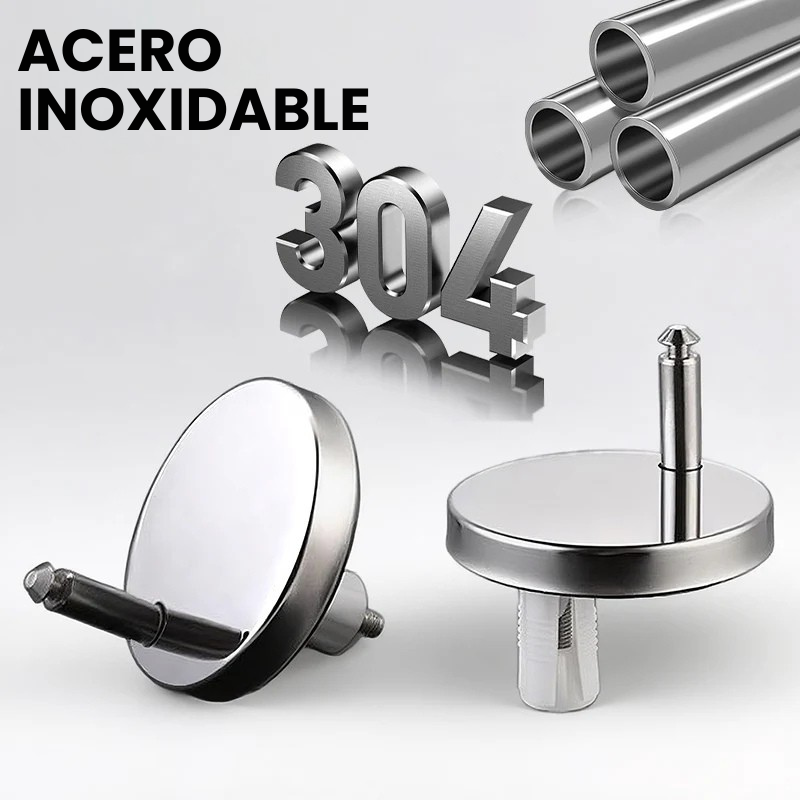 Tornillos para fijación de tapa inodoro