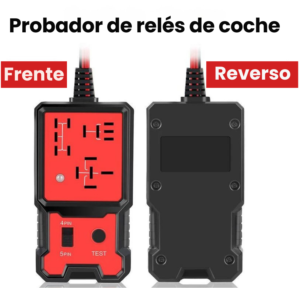 Comprobador de relés automotrices!