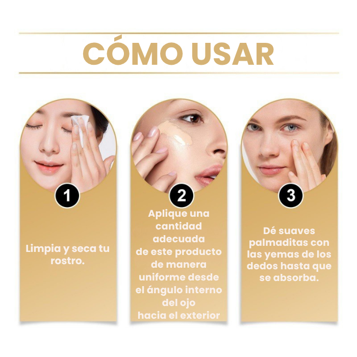 Corrector de ojeras (incluye brocha) a prueba de agua - ilumina y realza la mirada