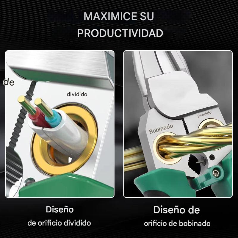 Pelacables multifuncionales 8 en 1 con prueba eléctrica