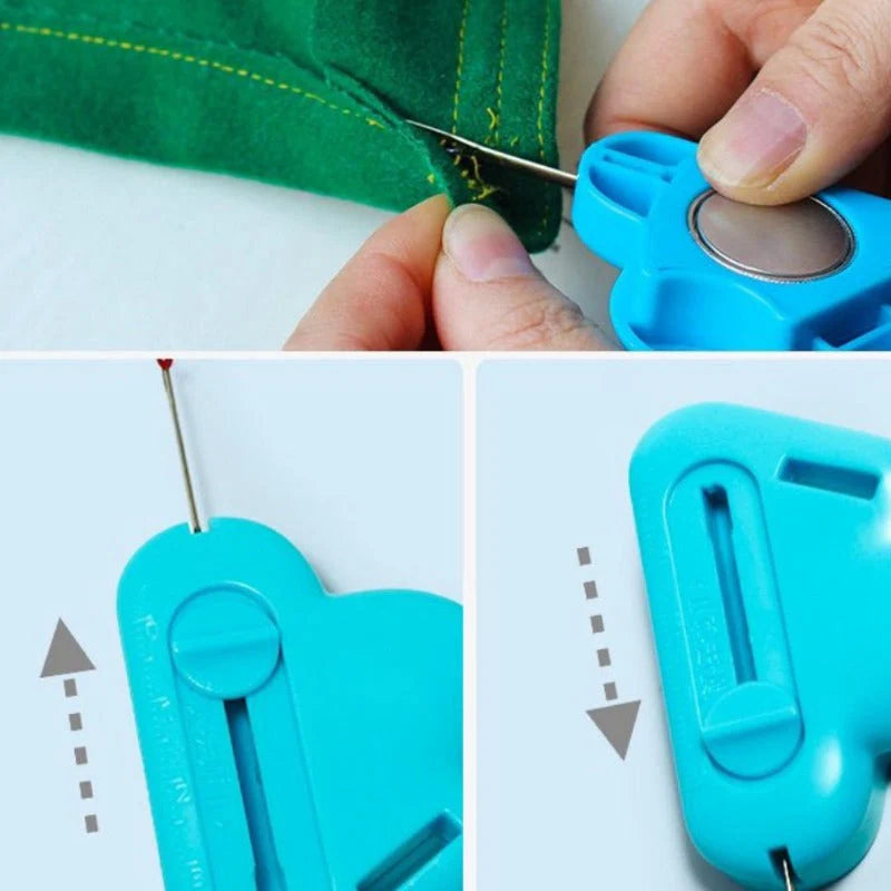 PAGA 1 LLEVA 2 Guia de costura magnetica 3 en 1 con regla y descosedor