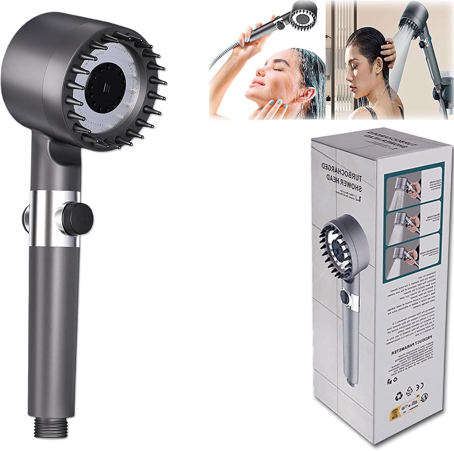 DUCHA MULTIFUNCIONAL DE MASAJE Y CUIDADO DE LA PIEL