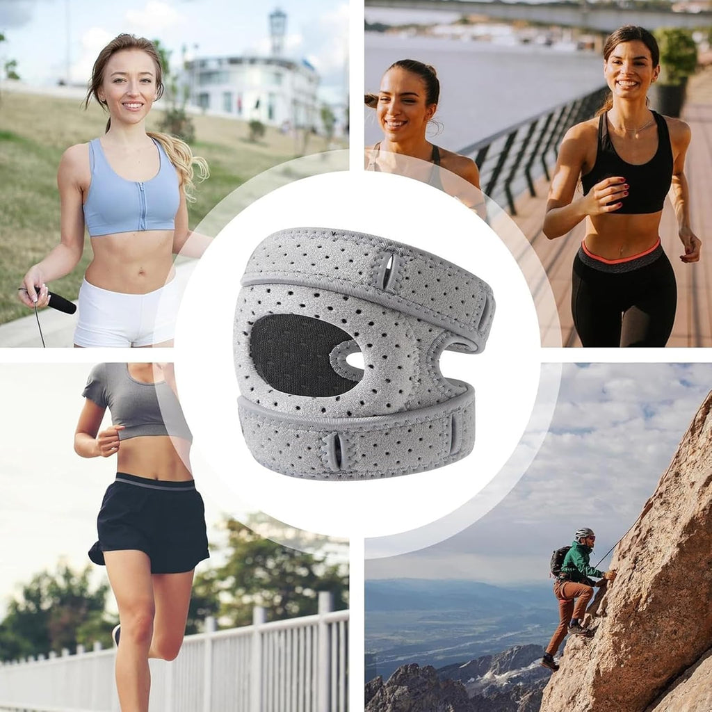 Rodillera con tecnología de alineación biomecánica realinea su articulación