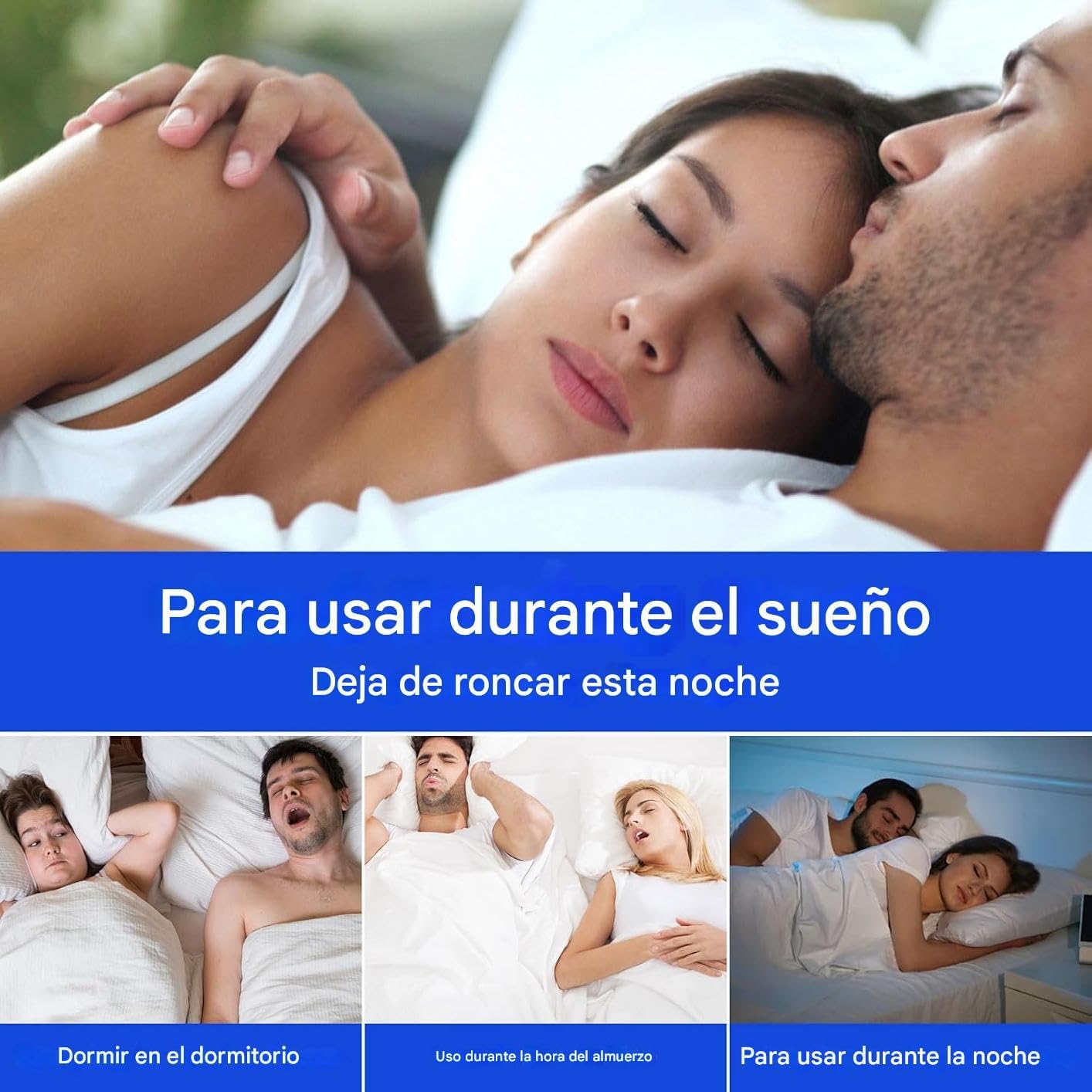 RinovaX™ – Boquilla universal silenciosa antirronquidos