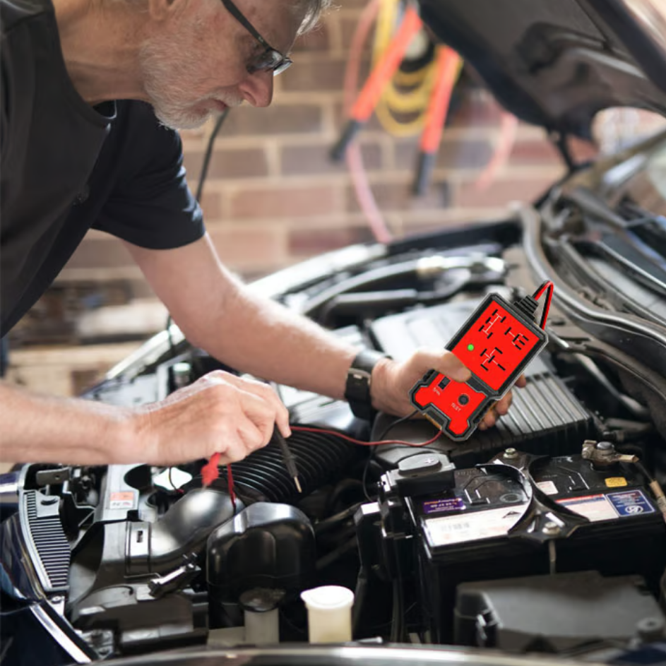 Comprobador de relés automotrices!