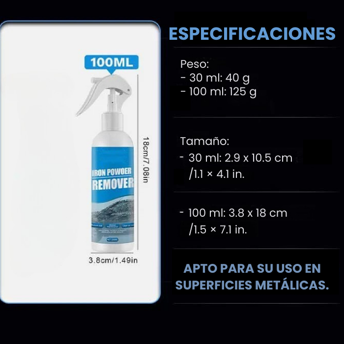 PAGA 1 LLEVA 2 Spray 100 ml quita óxido para carros