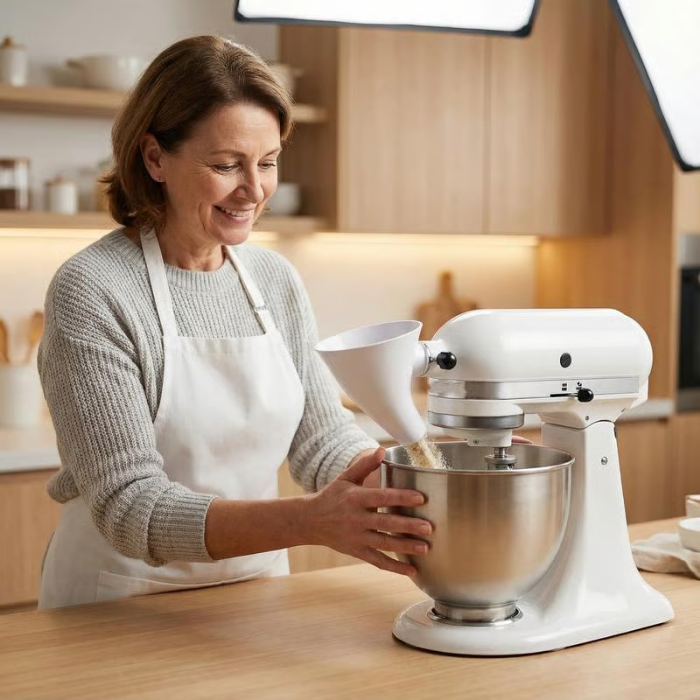 Embudo para harina para batidora KitchenAid