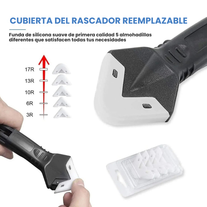 PAGA 1 LLEVA 2 Herramienta calafateo 3 en 1 (incluye 10 puntas)