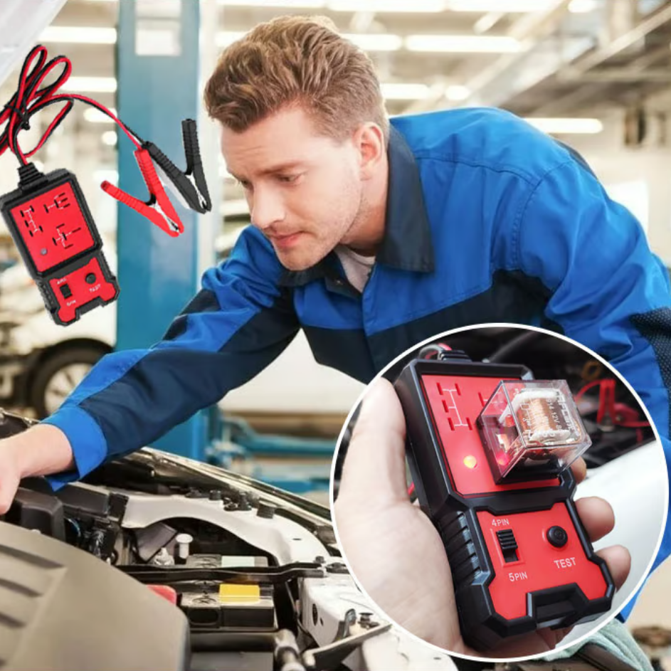 Comprobador de relés automotrices!