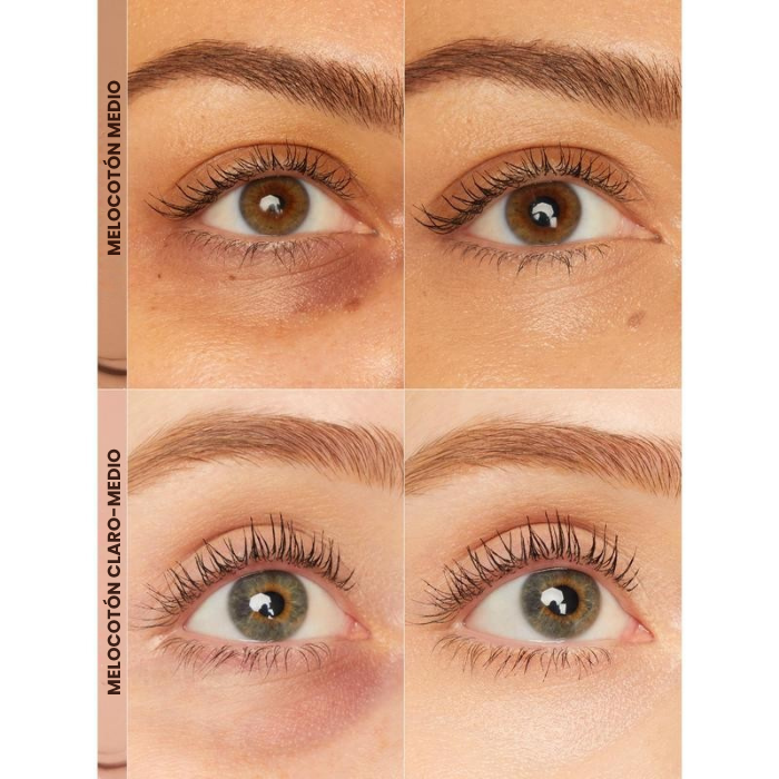 Corrector de ojeras (incluye brocha) a prueba de agua - ilumina y realza la mirada