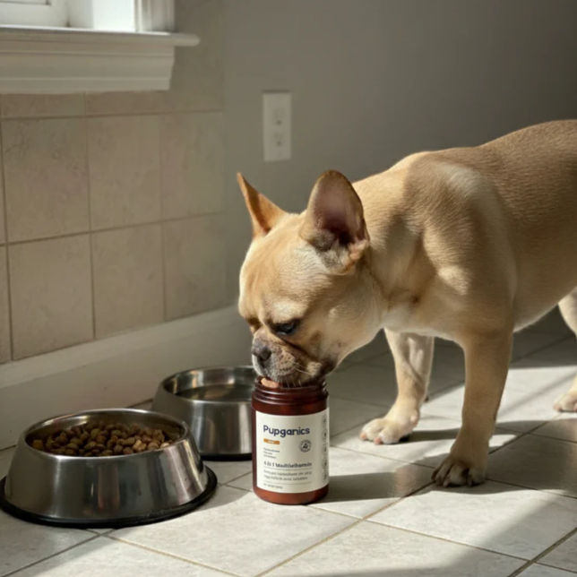 Pupganics Multivitamin Detiene la picazón y las zonas irritadas de forma natural