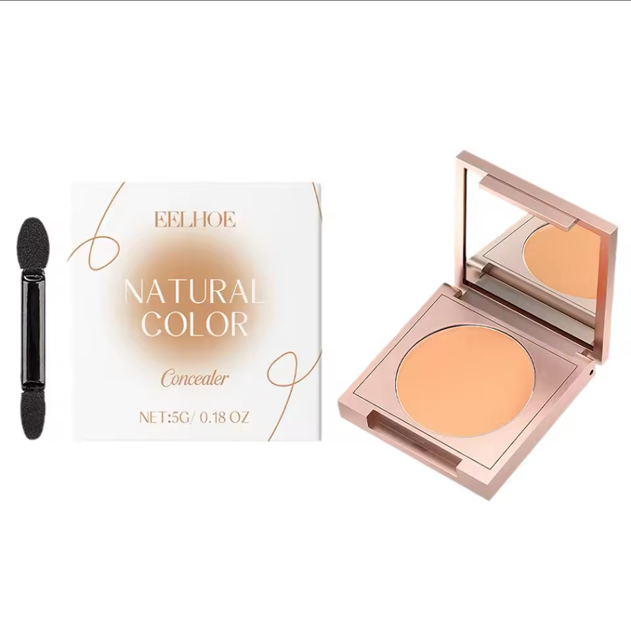 Corrector de ojeras (incluye brocha) a prueba de agua - ilumina y realza la mirada