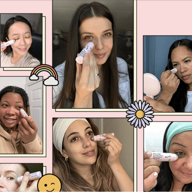 Rodillo iluminador zona de ojos evita hinchazón y ojeras