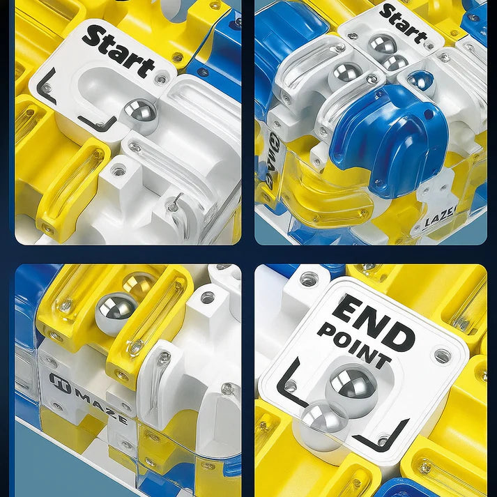 cubo laberinto 3D: ¡convierte la lógica en diversión™!