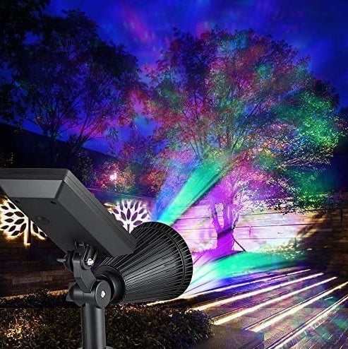 Luz de jardín con energía solar