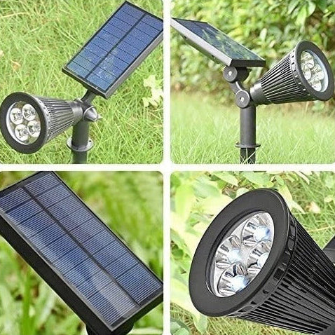 Luz de jardín con energía solar