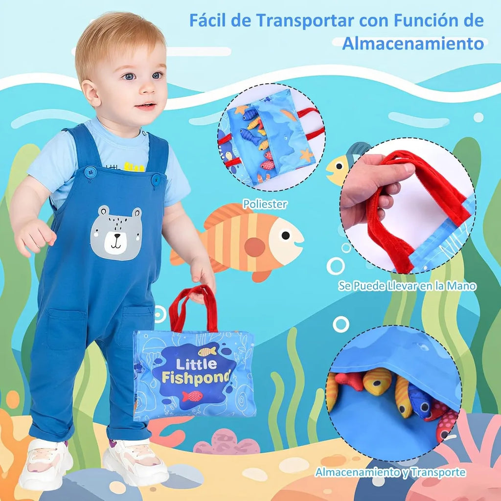 Juego de pesca educativo montessori