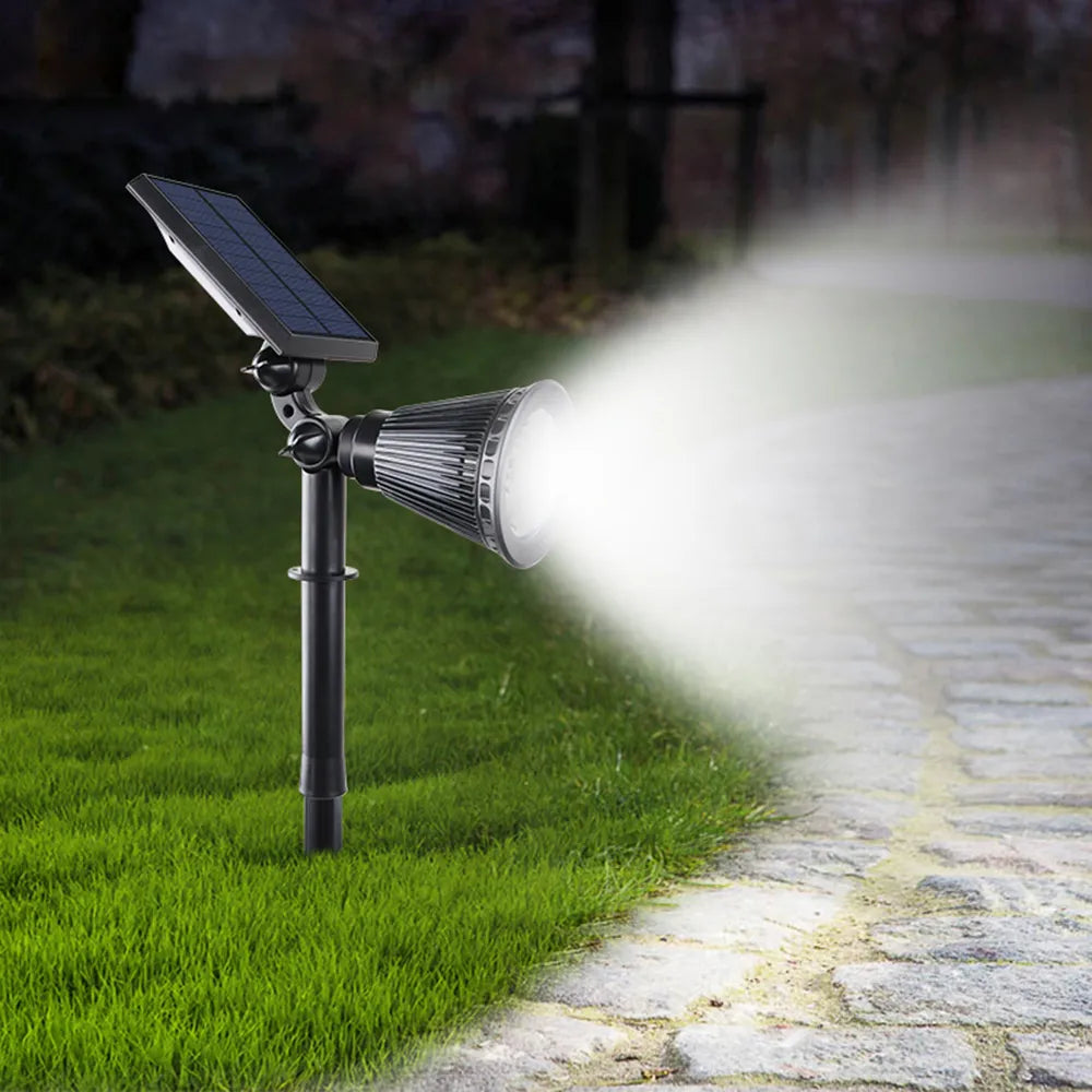 Luz de jardín con energía solar