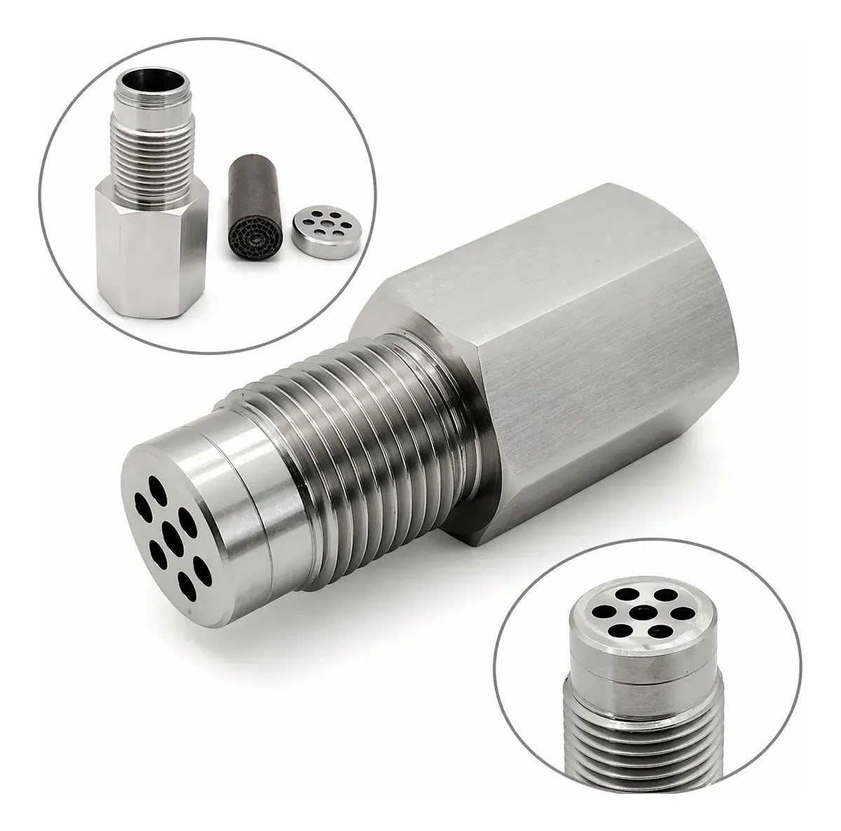 Adaptador alargador de extensión para sensor de oxígeno M18*1.5