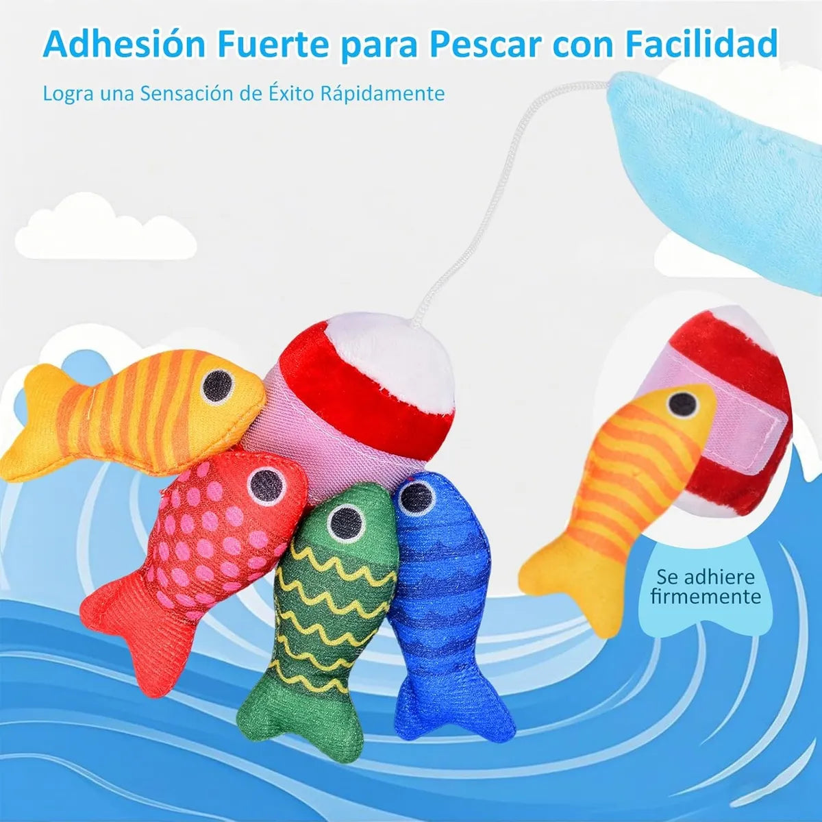 Juego de pesca educativo montessori