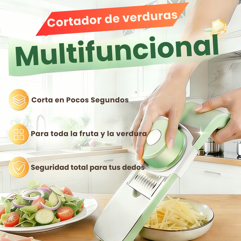 Cortador de verduras multifuncional
