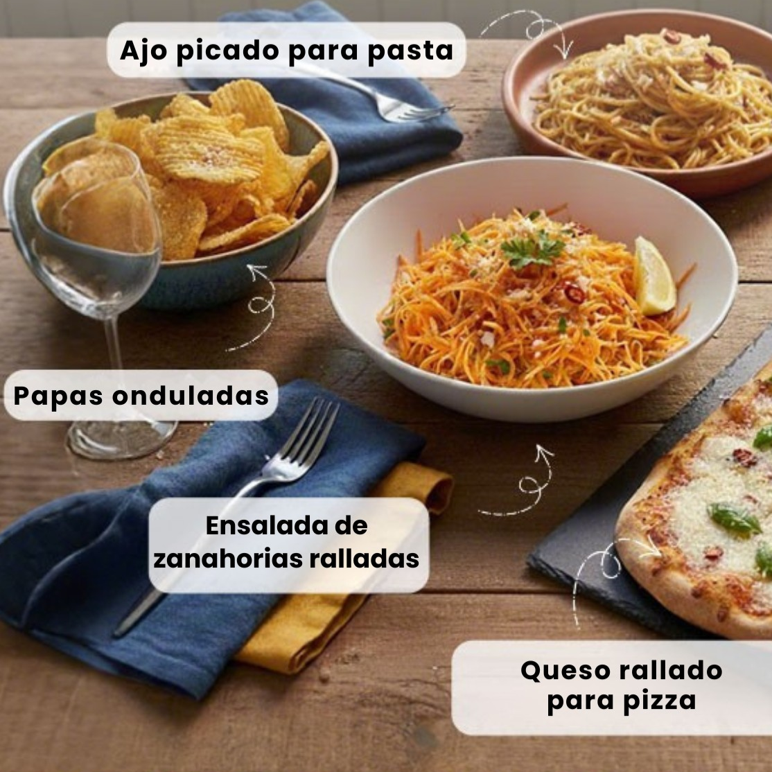 Cortador de verduras multifuncional