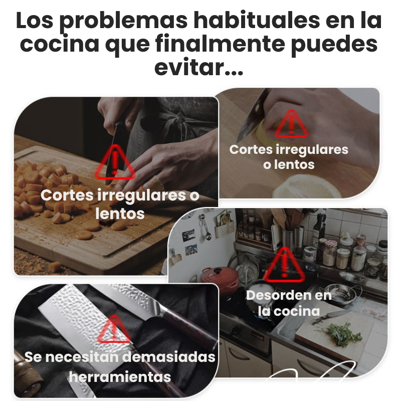 Cortador de verduras multifuncional