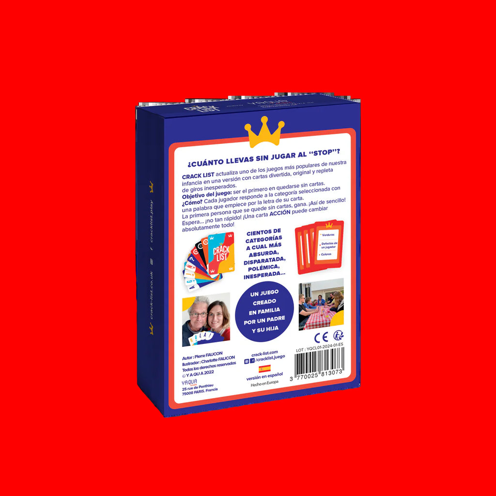 Crack list perfecto para jugar con amigos, familia