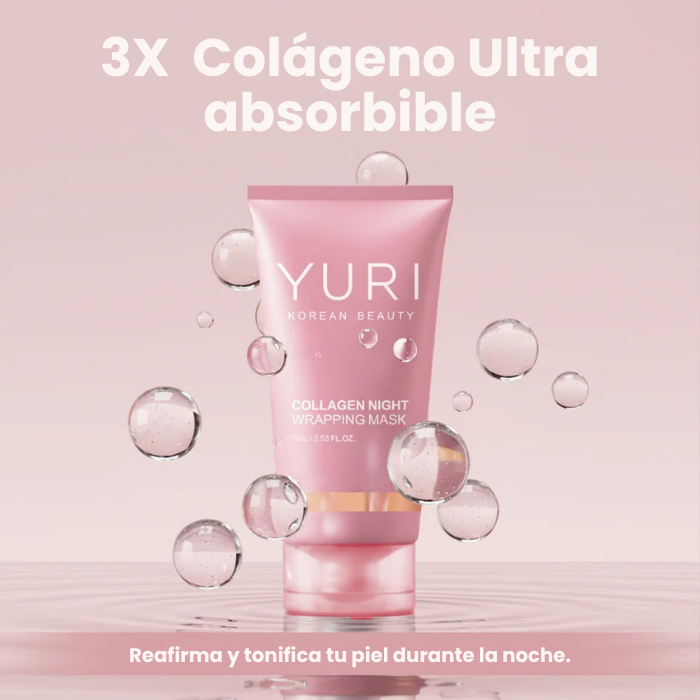 PAGA 1 LLEVA 2 Mascarilla nocturna de colágeno brocha incluida