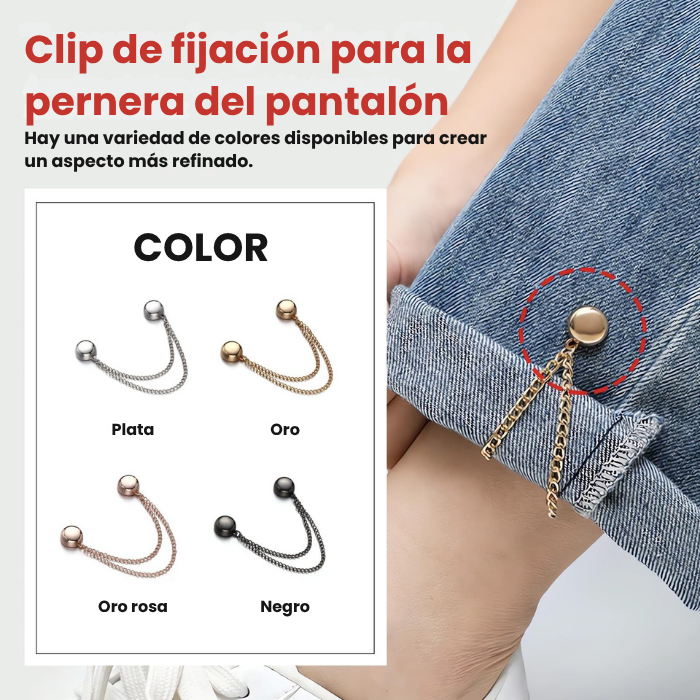 PAGA 2 LLEVA 4 Clips magnéticos para ropa