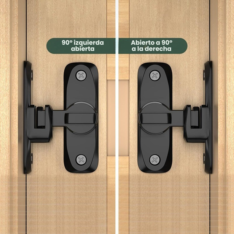 PAGA 1 LLEVA 2 Cerraduras multiángulo para puertas