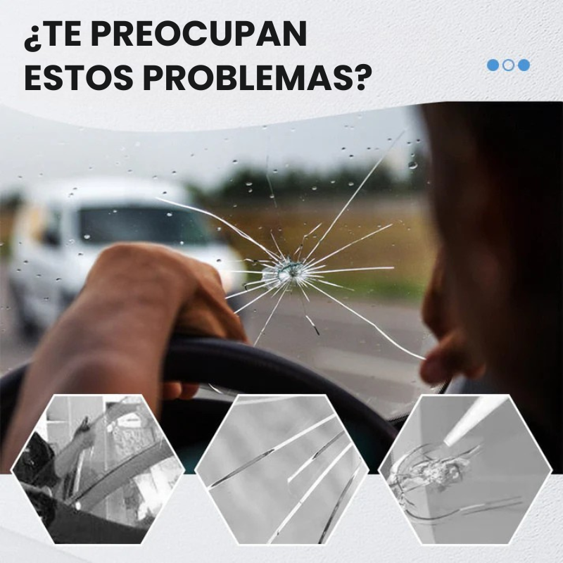 KIT REPARACIÓN parabrisas de automóvil